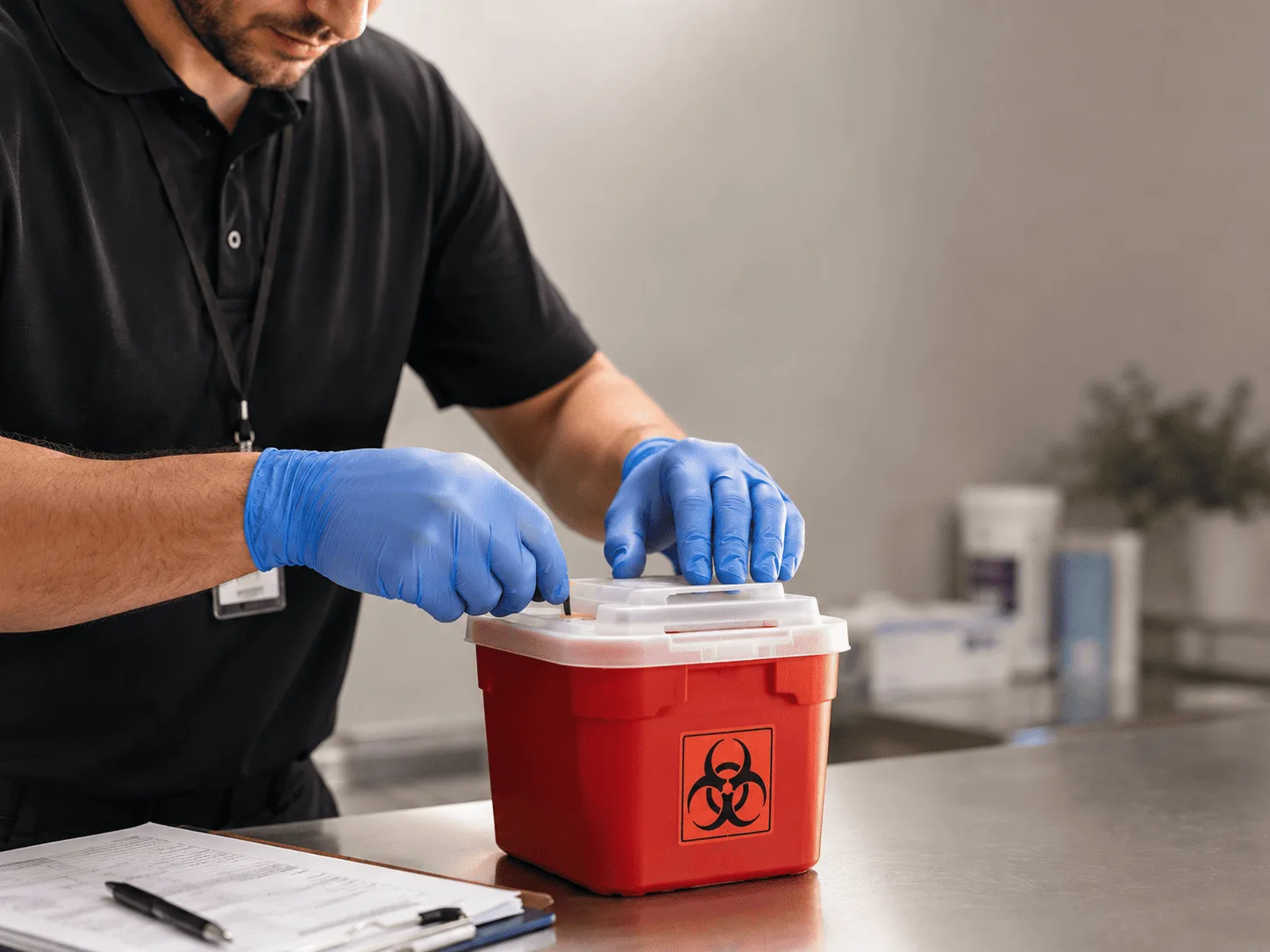 Why choose Sharps Waste Disposal in Forgan, OK